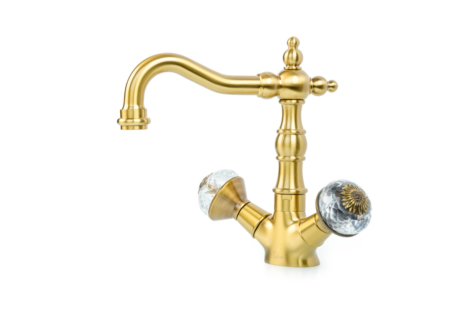 Фото Смеситель для раковины Boheme Flora 312-FL бронза