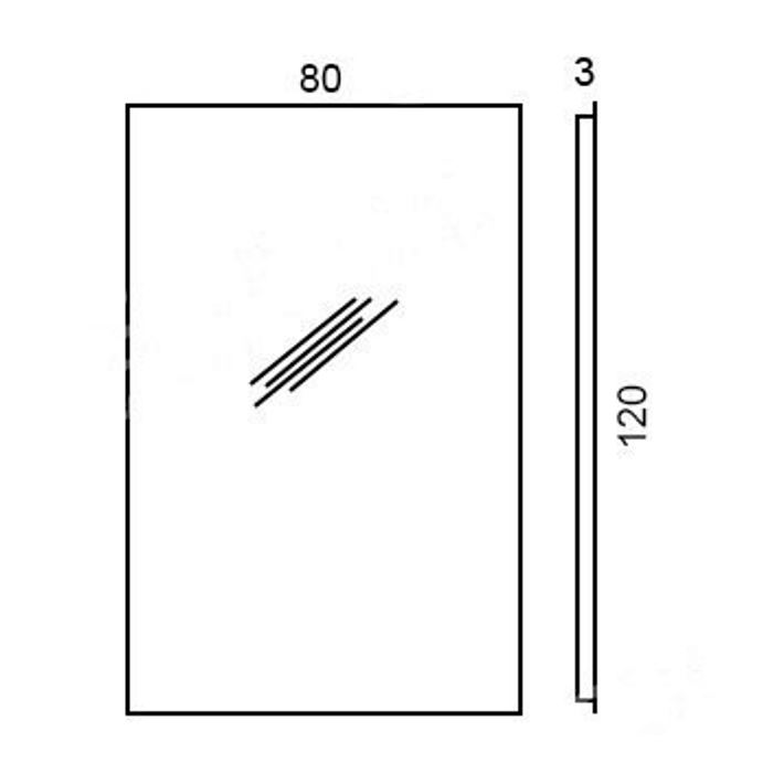 Фото Зеркало Colombo Fashion Mirrors B2015 подвесное хром глянец