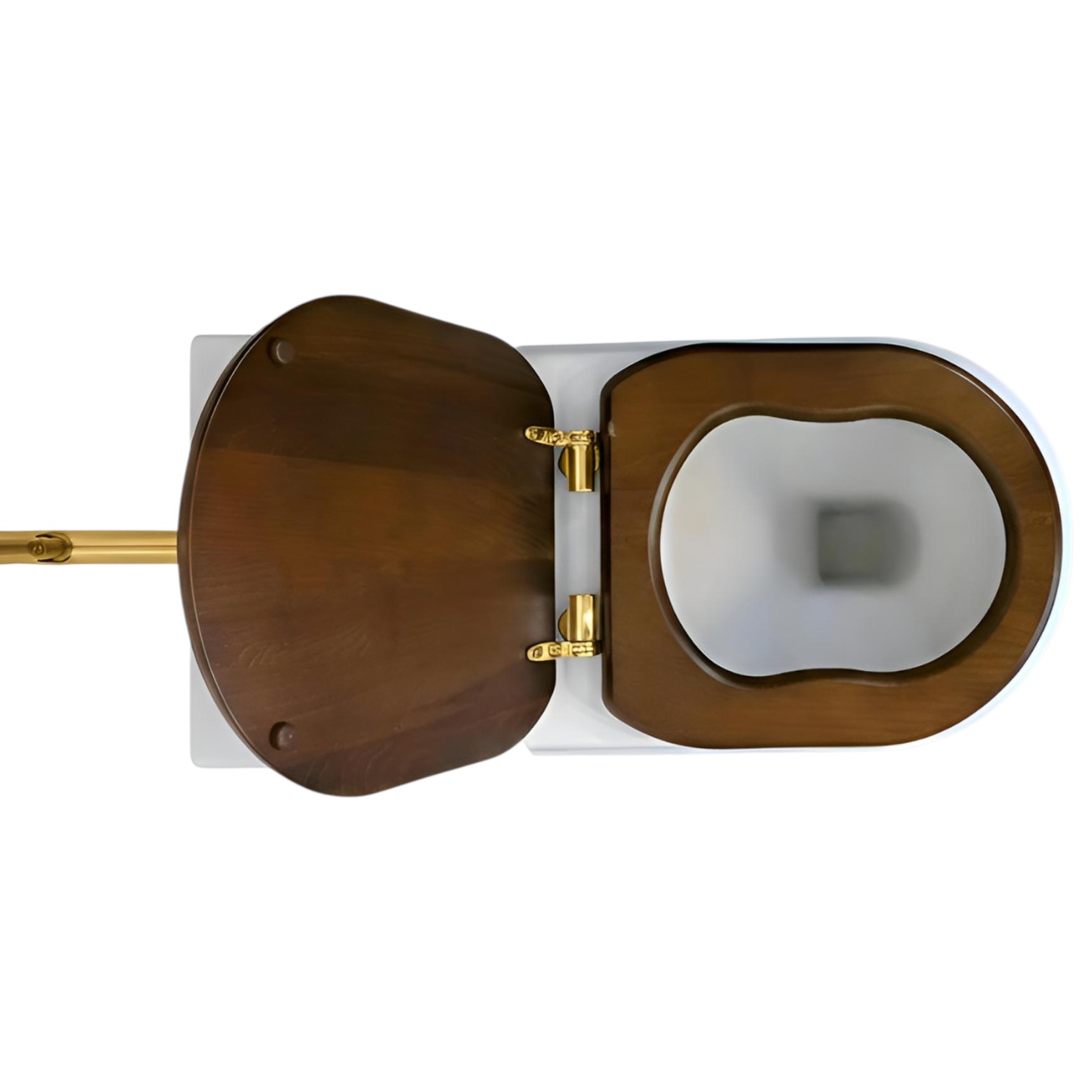 Фото Унитаз Migliore Charme 36384 с высоким бачком, золото глянец, выпуск универсальный