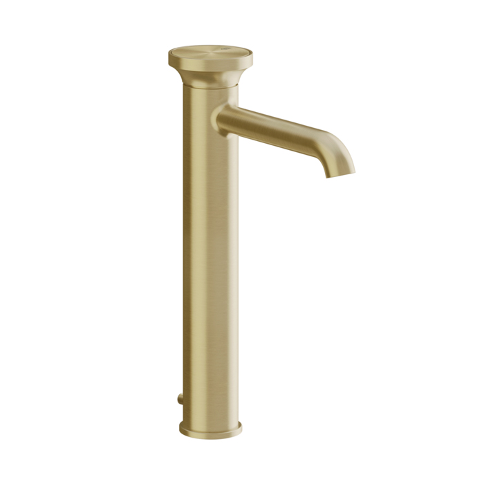 Фото Смеситель Gessi Origini 66002#727 для раковины, латунь браш pvd