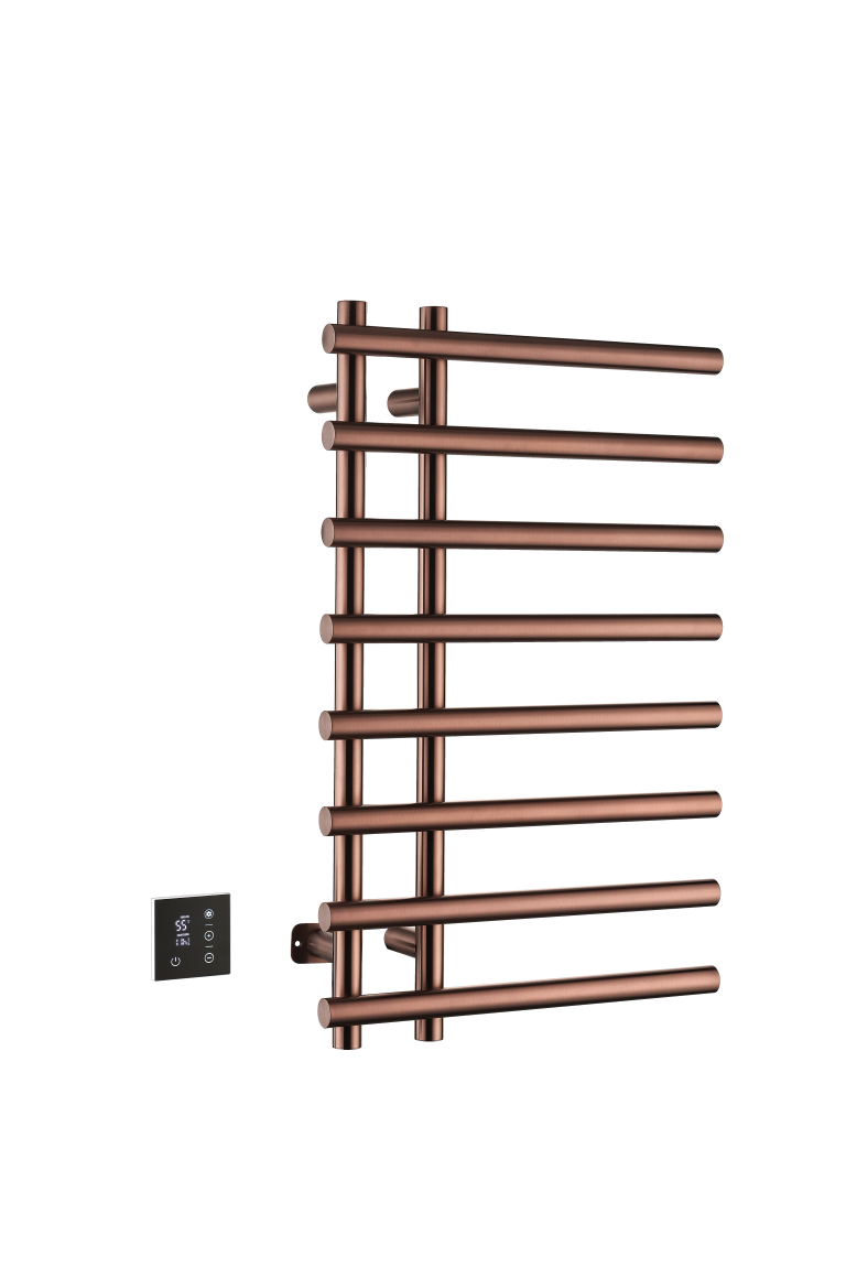 Фото Полотенцесушитель Boheme Uno 722-CB электрический, copper brushed, медь h80x50 см