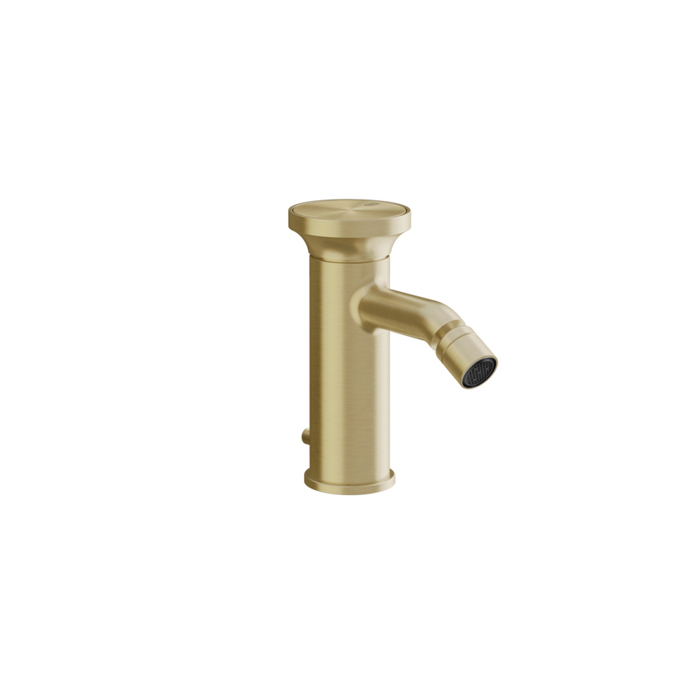 Фото Смеситель Gessi Origini 66007#727 для биде с донным клапаном, латунь браш pvd