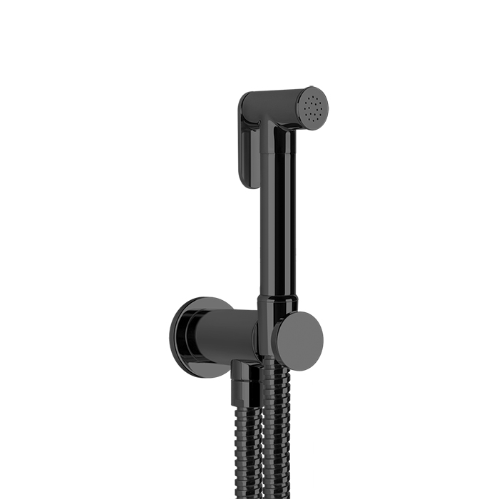 Фото Гигиенический душ Gessi Tradizione 14331#707, черный хром браш pvd