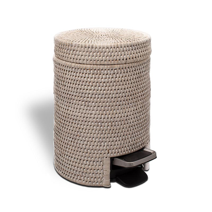 Фото Ведро Decor Walther Basket 0939491 напольное 3 л, ротанг светлый
