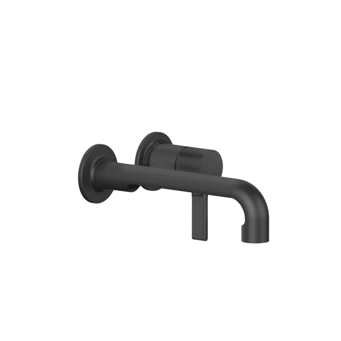 Фото Смеситель Gessi Inciso 58088#299 для раковины с изливом, черный матовый