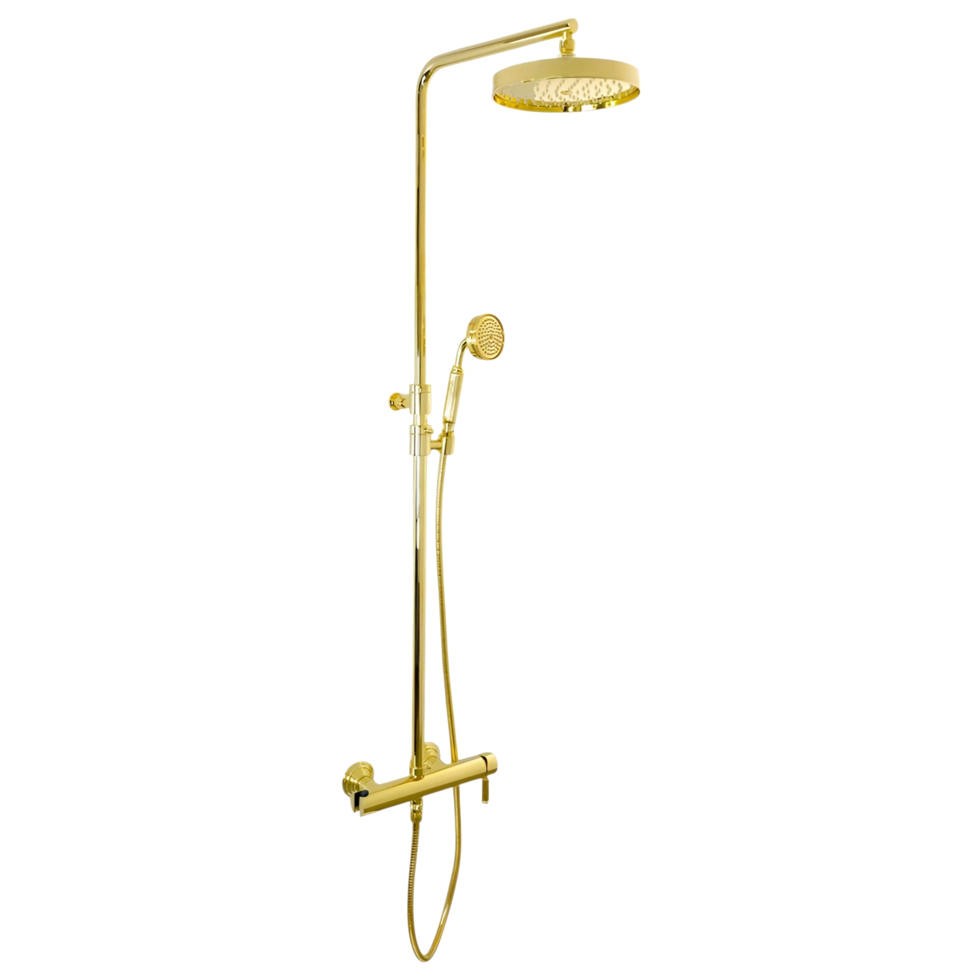 Фото Душевая стойка Migliore Velvet Lux 36484 золото глянец