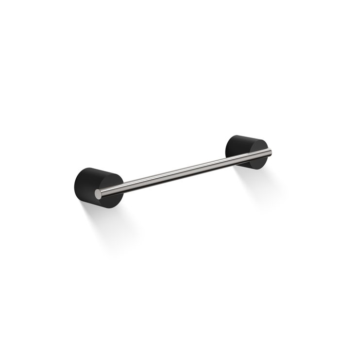 Фото Полотенцедержатель Decor Walther Stone 0975065 подвесной 30 см сталь матовая/черный матовый