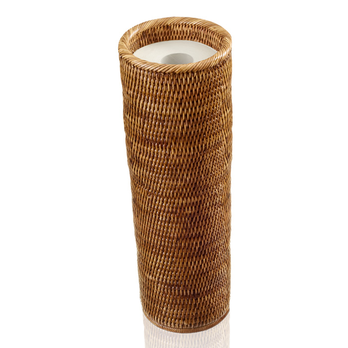 Фото Держатель запасных рулонов Decor Walther Basket 0930991 напольный ротанг темный