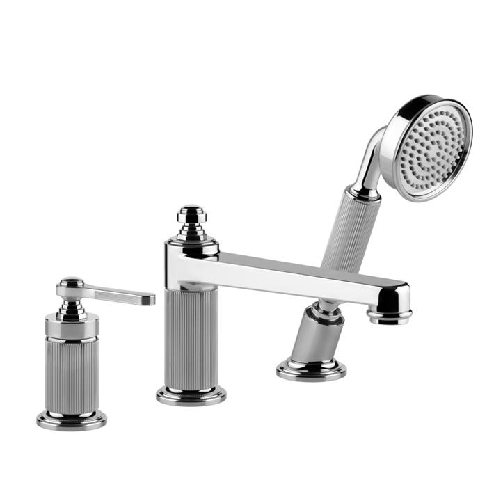 Фото Смеситель Gessi Venti20 65037#031 на борт ванны, хром