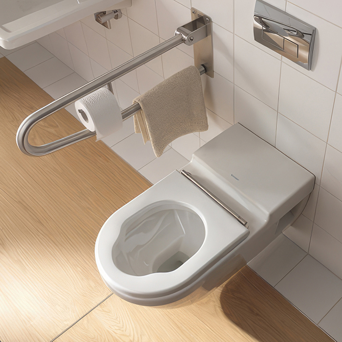 Фото Унитаз подвесной Duravit Starck 3 2203090000, без сиденья, белый глянцевый