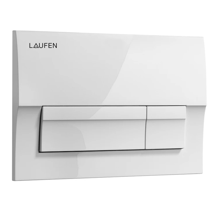 Фото Унитаз подвесной Laufen Pro Z.RU93.0.761.6, безободковый, с сиденьем с микролифтом, с инсталляцией, с клавишей смыва, белый глянцевый