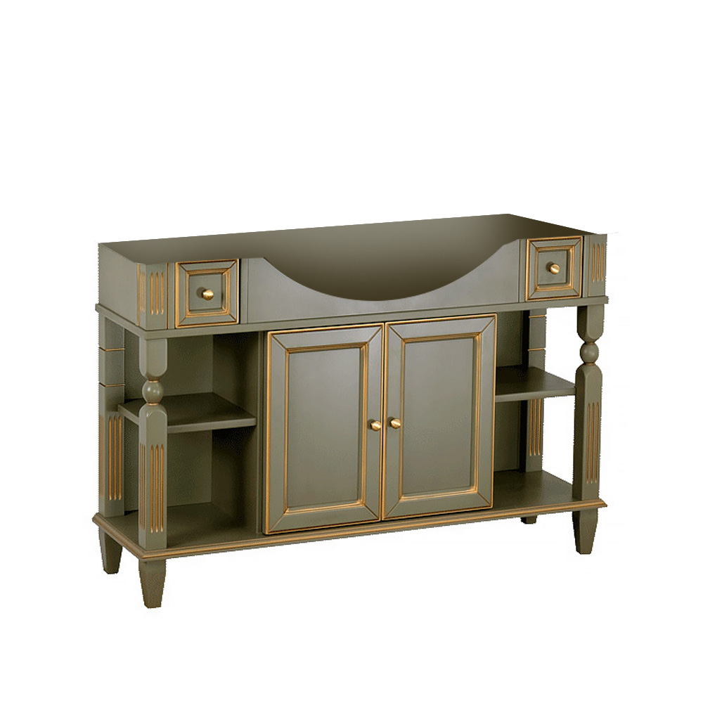 Фото Тумба под раковину Migliore Kantri 26675, цвет Oliva 121 см