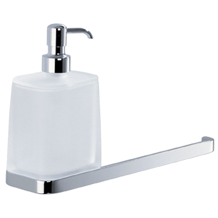 Фото Дозатор Colombo Time W4274.CR-VAN подвесной хром глянец/стекло матовое