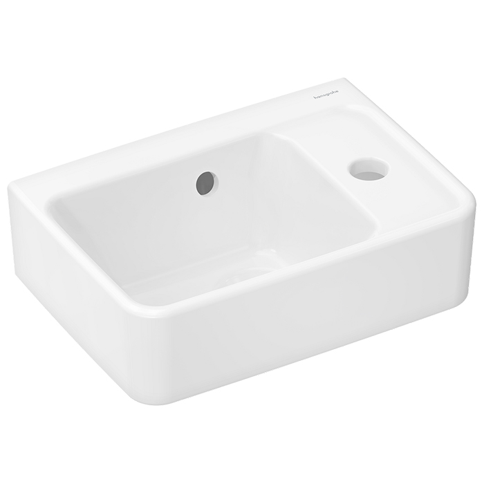 Фото Раковина Hansgrohe Xanuia 60129450 подвесная 36 см, цвет белый