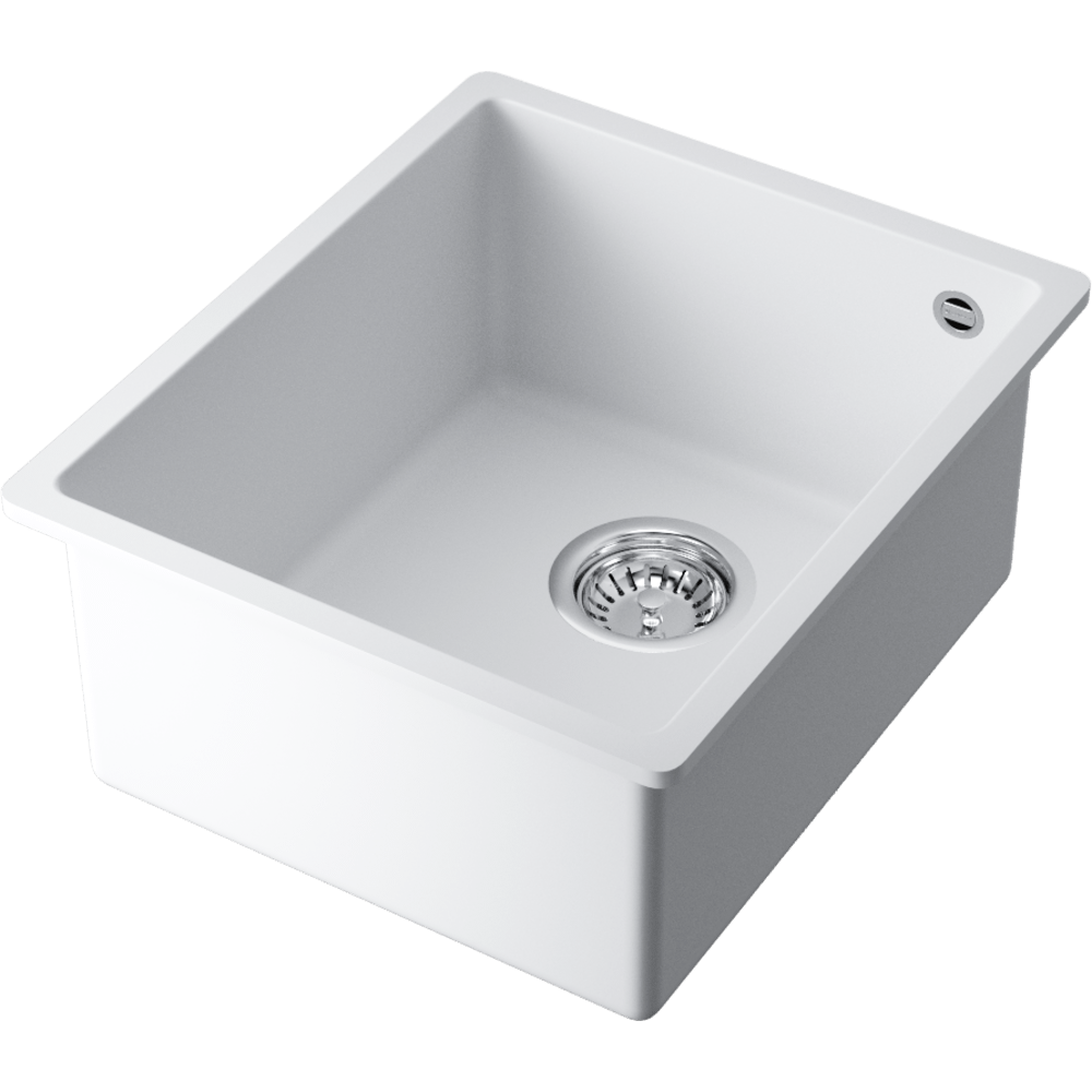 Фото Кухонная мойка Omoikiri Bosen 38-U-WH 4993160 белый
