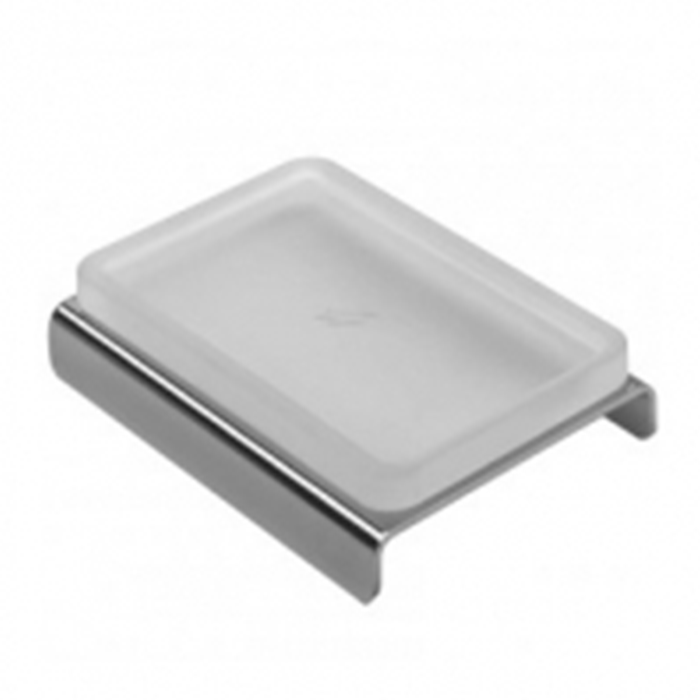 Фото Мыльница Colombo Forever B2940.CR-VAN настольная хром глянец/стекло матовое