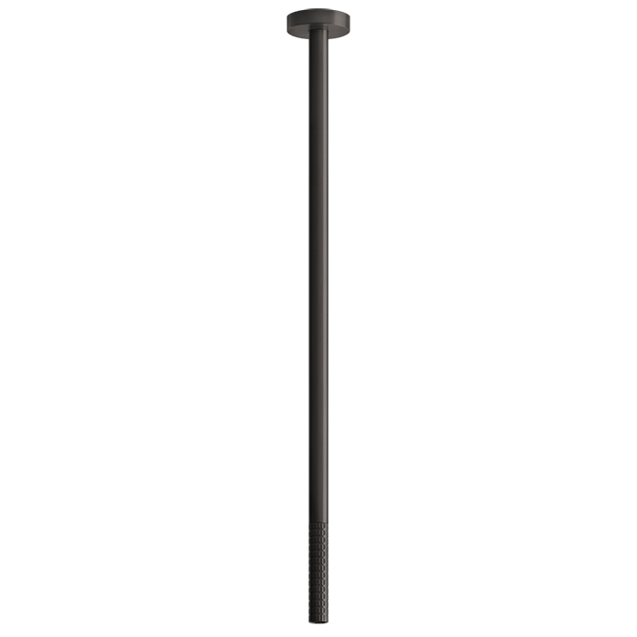 Фото Излив Gessi Gessi316 54299#707 потолочный черный хром браш pvd