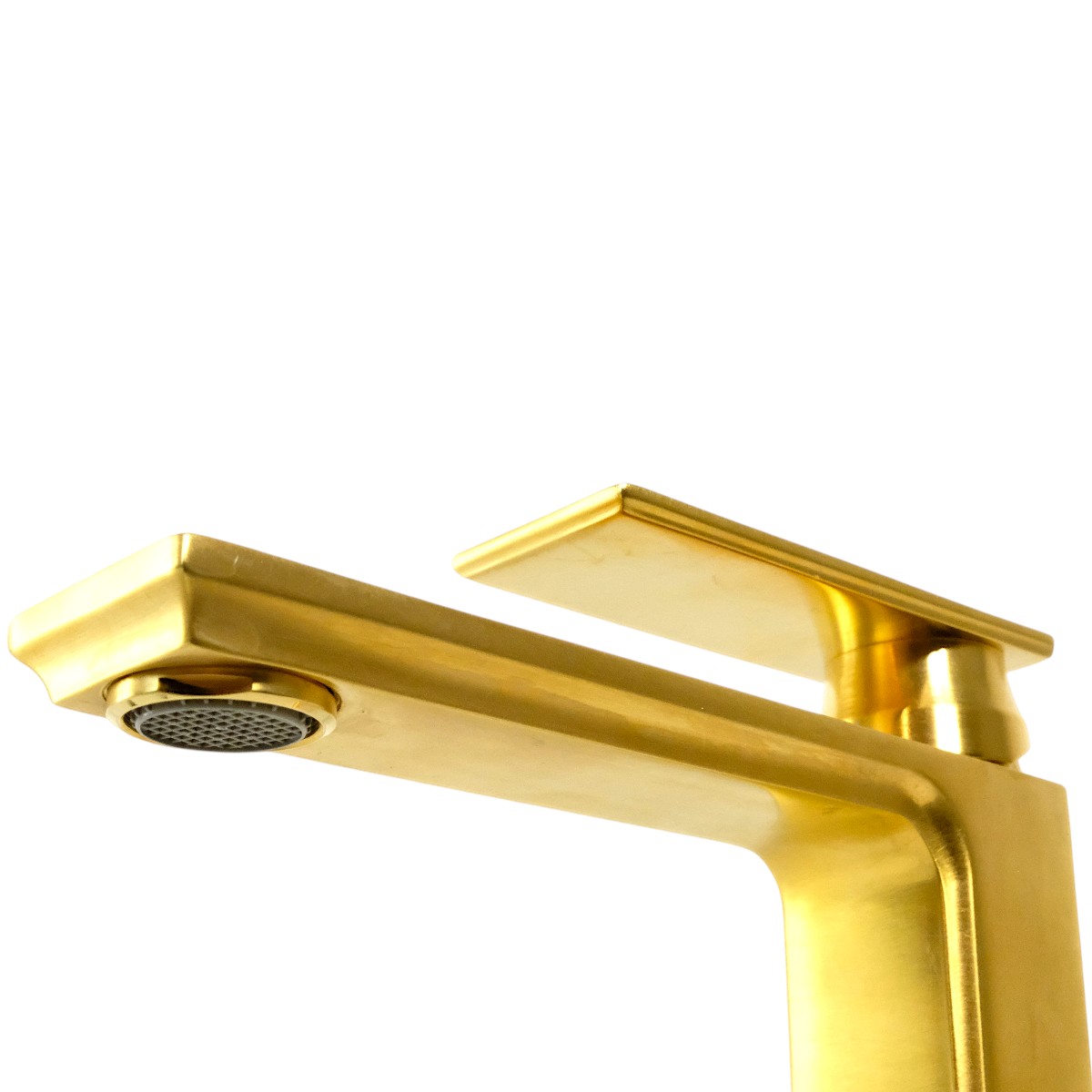 Фото Смеситель для раковины Migliore Atelier 33126 с донным клапаном, золото брашированное