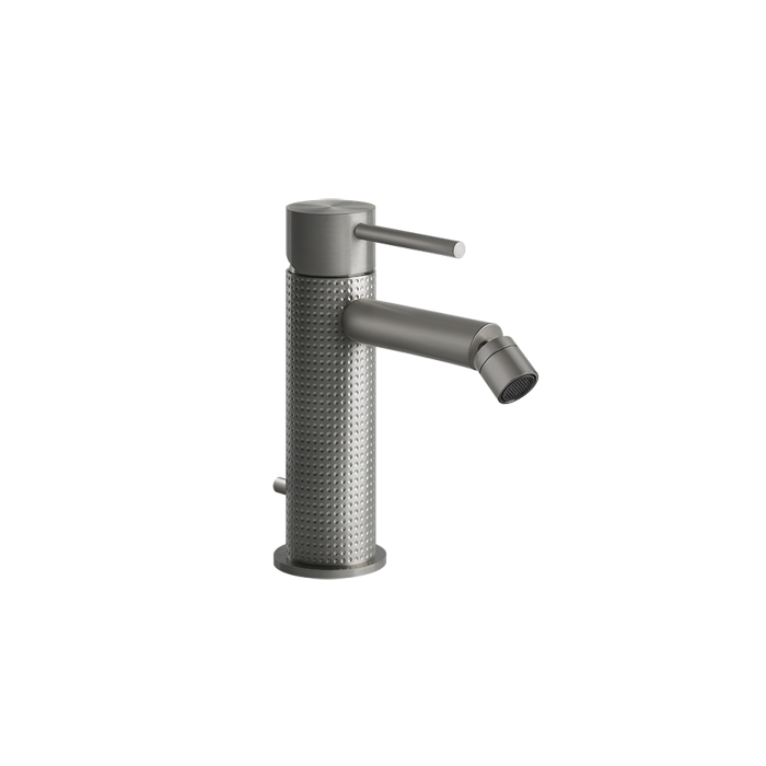 Фото Смеситель Gessi Gessi316 54407#239 для биде с донным клапаном, нержавеющая сталь браш