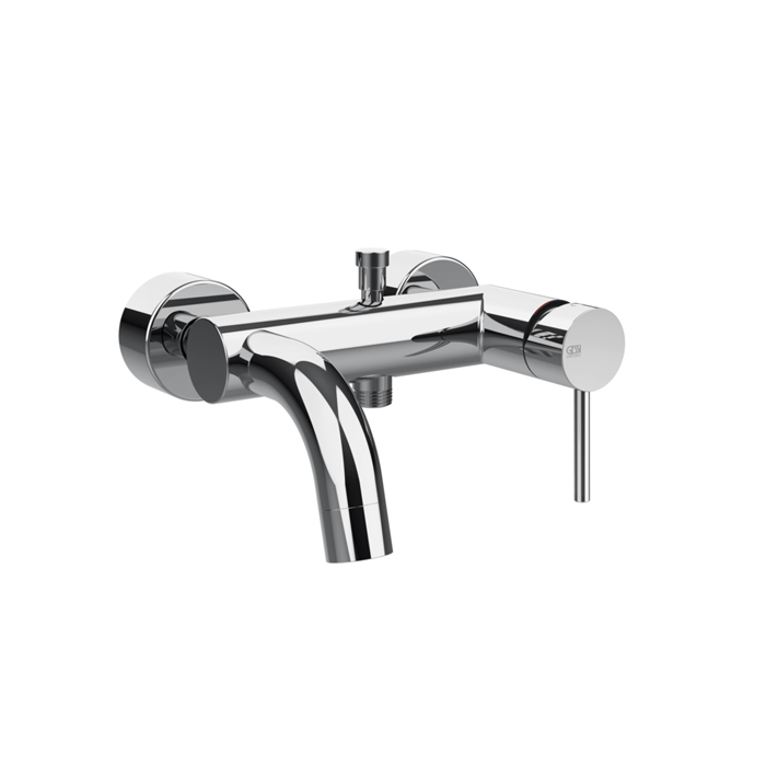 Фото Смеситель Gessi Via tortona 18613#031 для ванны с душем, хром