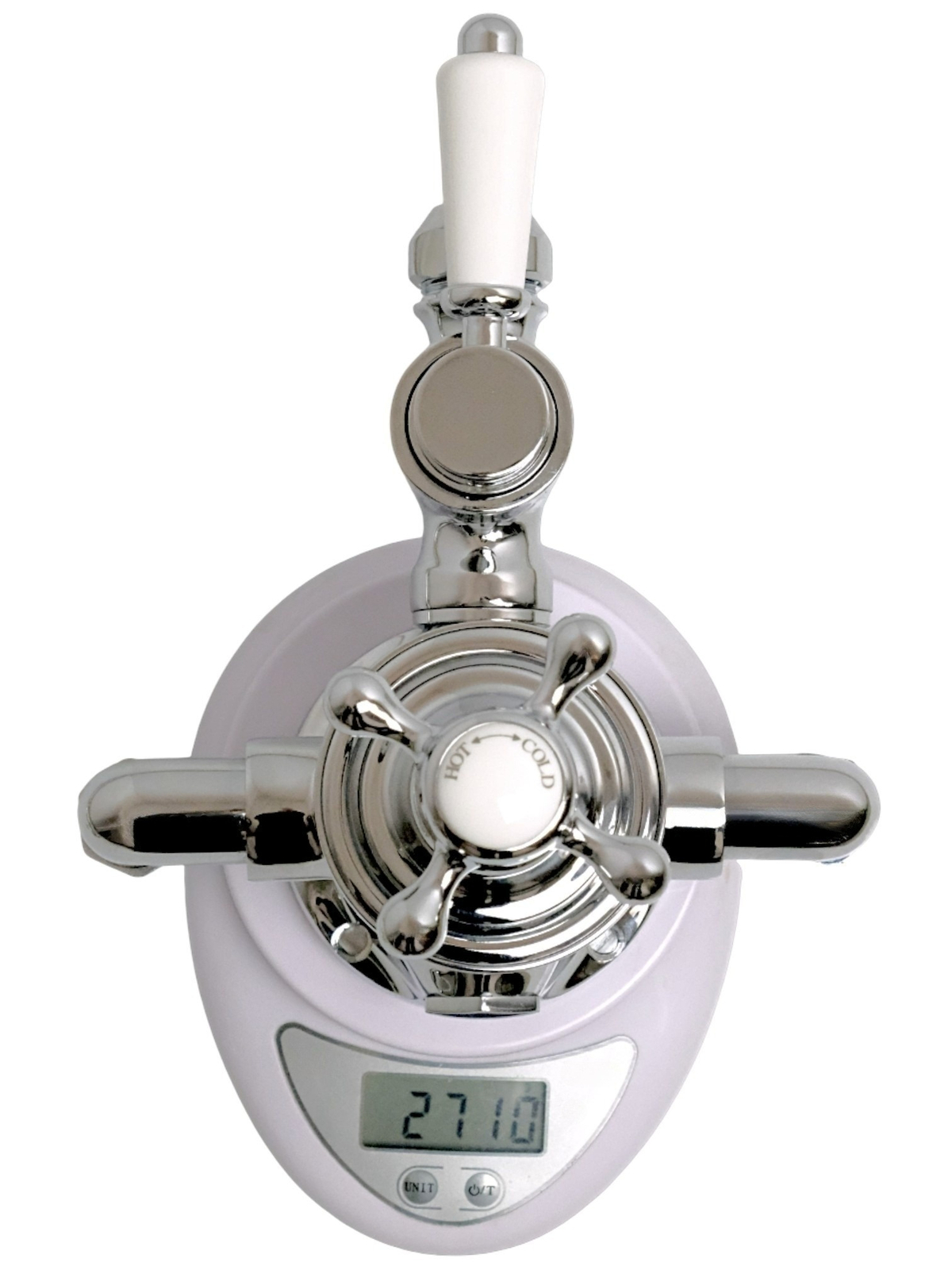 Фото Душевая стойка Migliore King 32878 с термостатом, хром глянец