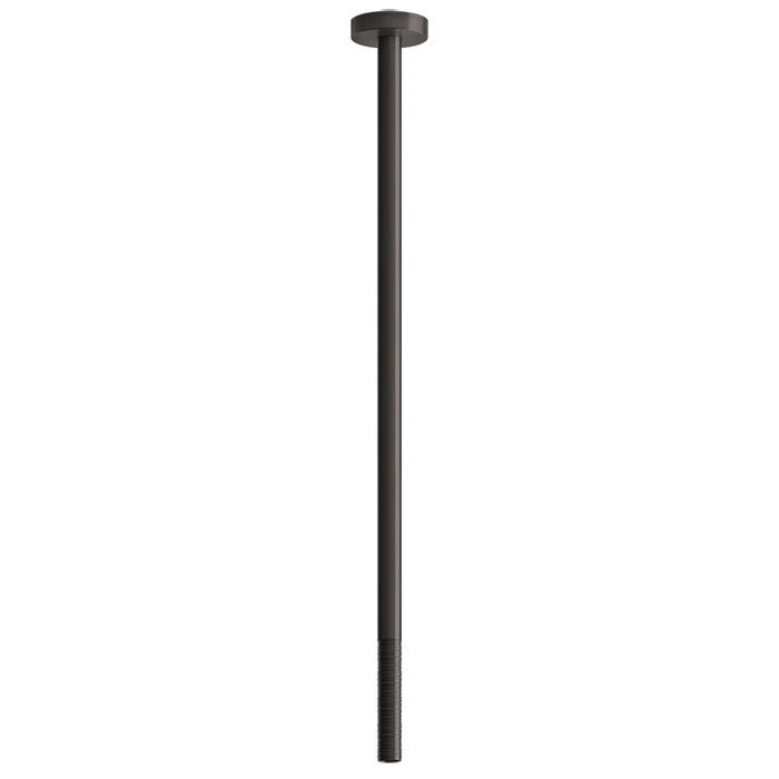 Фото Излив Gessi Gessi316 54396#707 потолочный черный хром браш pvd