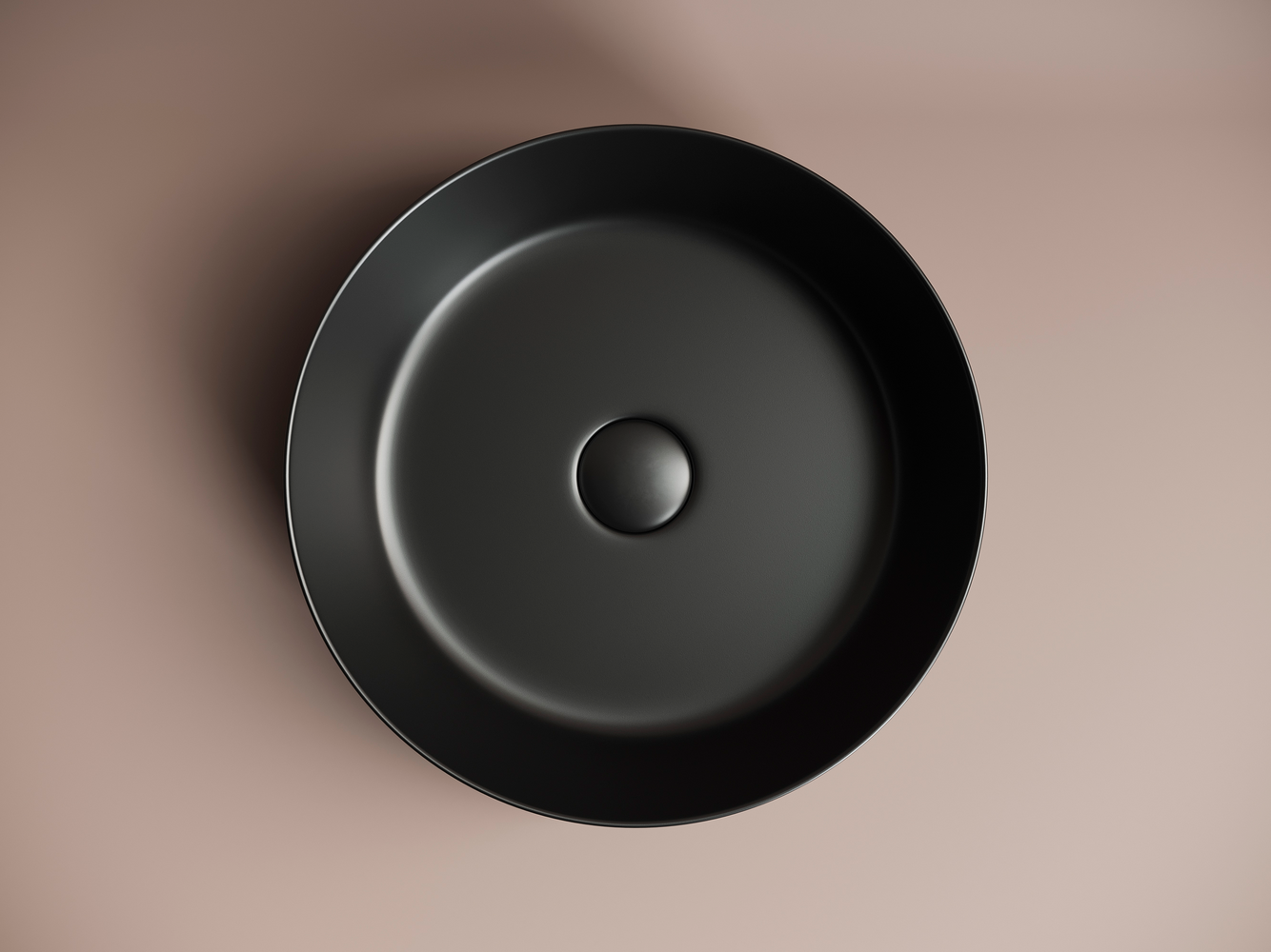 Фото Раковина Ceramicanova Element CN6022MB накладная 39 × 39 × 12 см, черный матовый