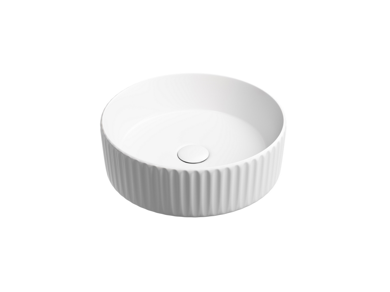 Фото Раковина Ceramicanova Element CN6057MW накладная 36 × 36 × 11,5 см, белый матовый