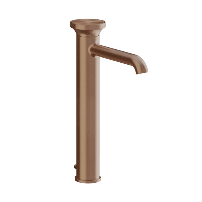 Фото Смеситель Gessi Origini 66002#708 для раковины, медь браш pvd