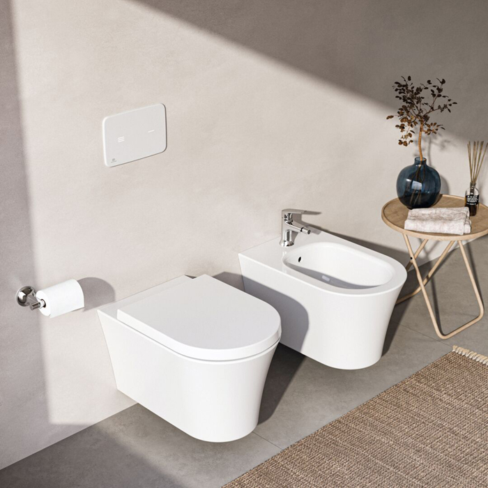 Фото Унитаз подвесной Ideal Standard La Dolce Vita E263601, безободковый, без сиденья, белый глянцевый