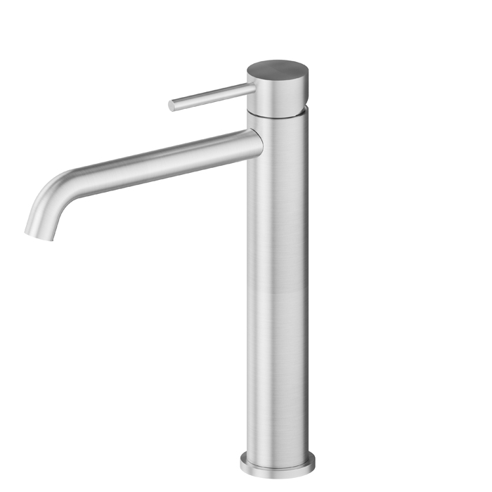Фото Смеситель Newform X-Steel 316 69614X.50.050 для раковины, нержавеющая сталь браш