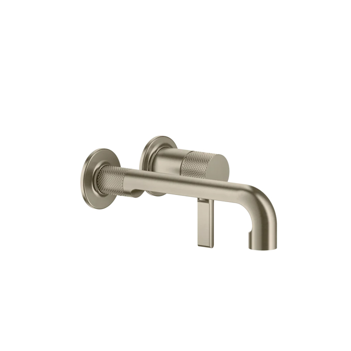 Фото Смеситель Gessi Inciso 58088#149 для раковины с изливом, никель браш