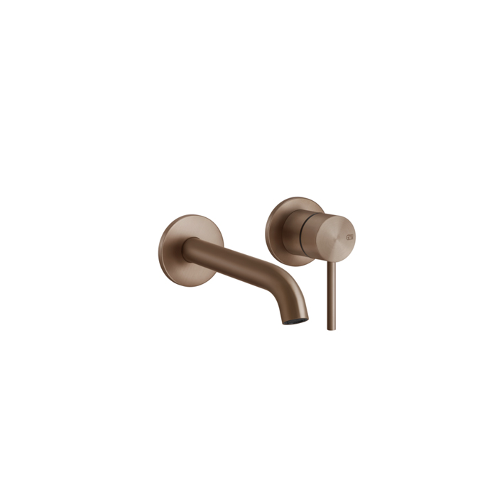 Фото Смеситель Gessi Gessi316 54086#708 для раковины с изливом, медь браш pvd