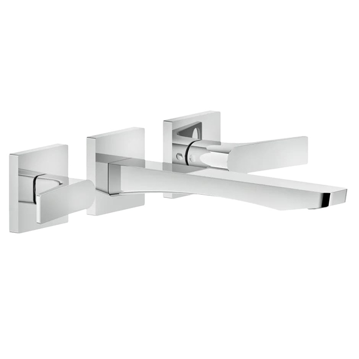 Фото Смеситель Gessi Rilievo 59090#031 для раковины с изливом, хром