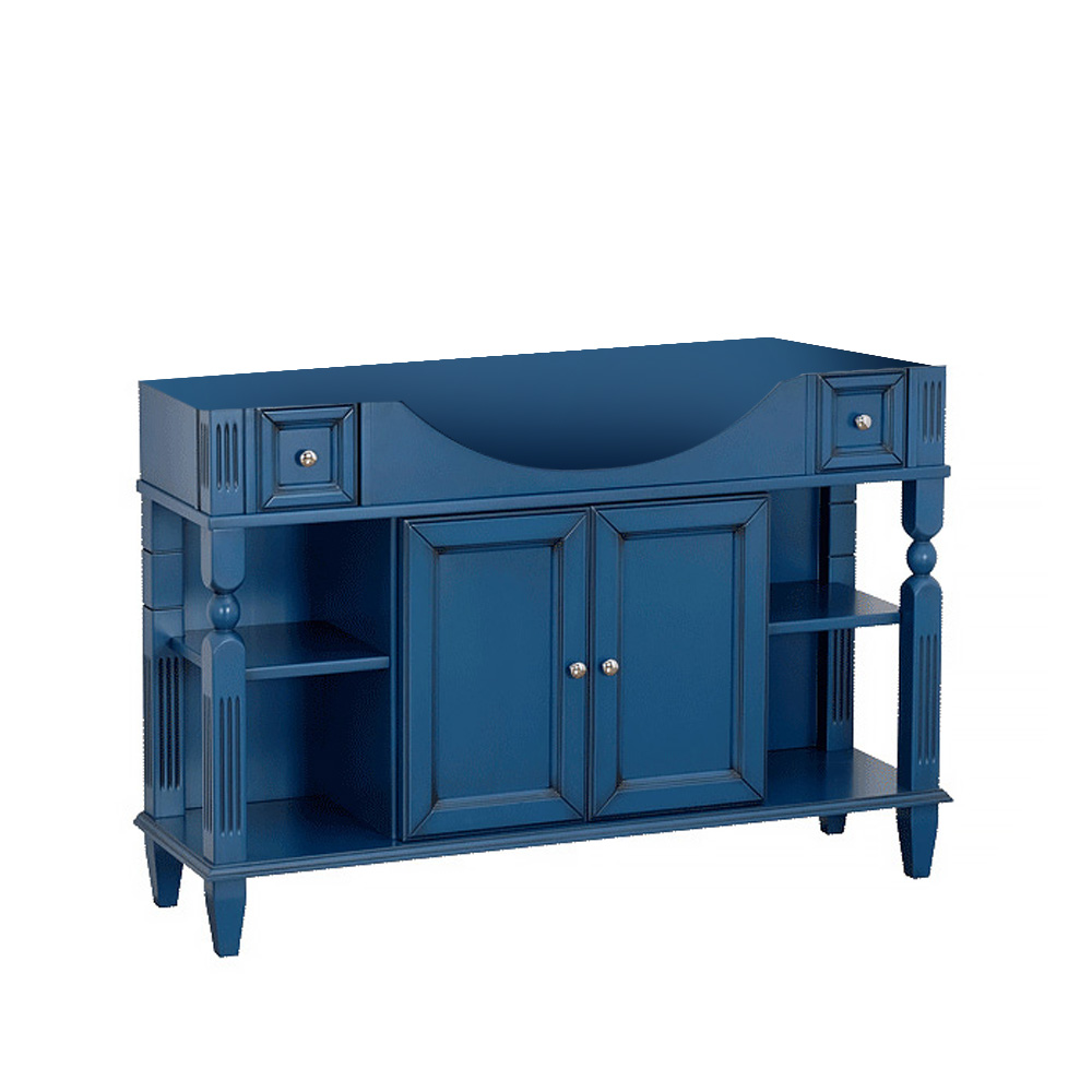 Фото Тумба для раковины Migliore Kantri 26728 цвет Blue Patinato 121 см