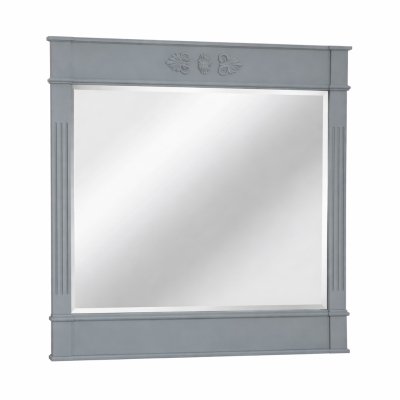 Фото Зеркало Migliore Kantri 26747 цвет Antracite Anticato 112x110 см