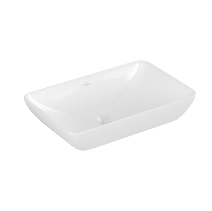 Фото Раковина Villeroy & Boch Venticello 41135501 накладная 55 см, цвет альпийский белый