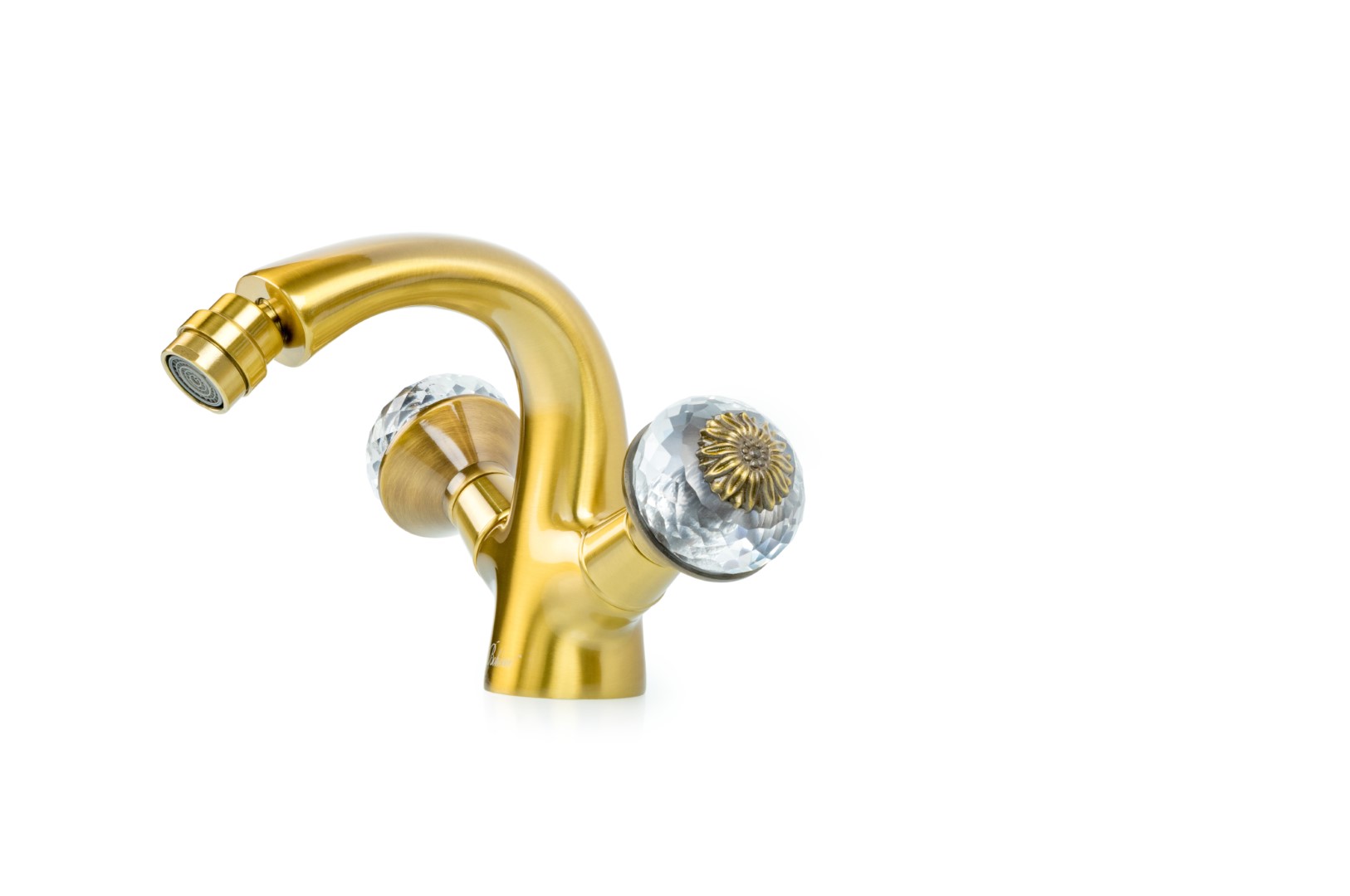 Фото Смеситель для биде Boheme Flora 316-FL бронза