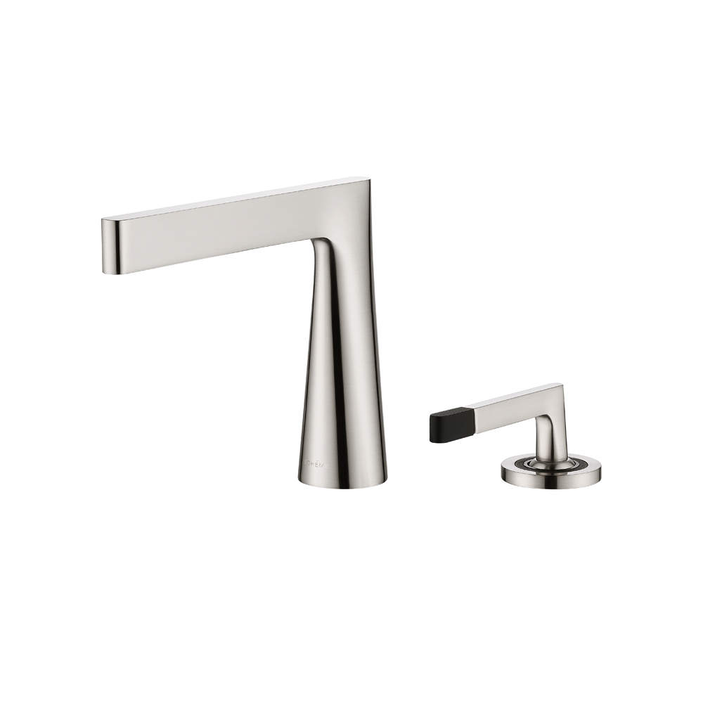 Фото Смеситель для раковины Boheme Duo 161-NB nickel brush, никель матовый