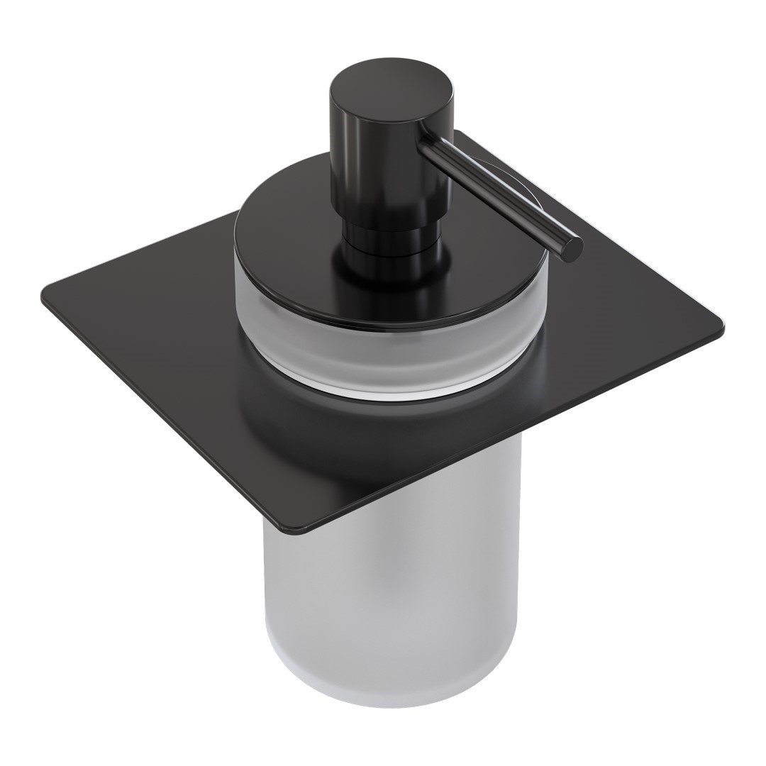 Фото Дозатор для полки Boheme Space 10966-SGM-DISP подвесной графит глянец