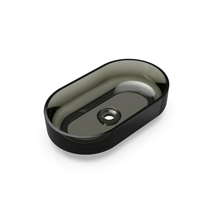 Фото Раковина Knief Solid Surface 70203020 накладная 55 см, цвет Turmalin # 020