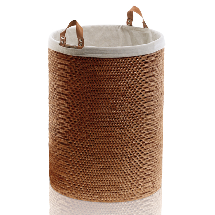 Фото Корзина для белья Decor Walther Basket 0932492 напольная 50x70 см, ротанг темный