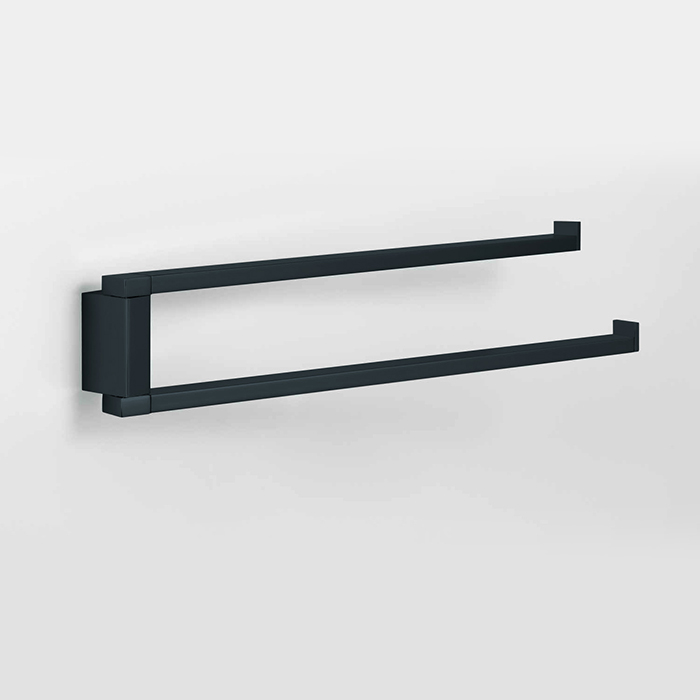 Фото Полотенцедержатель Colombo MiniQ B5012.GM подвесной графит матовый L 33 см