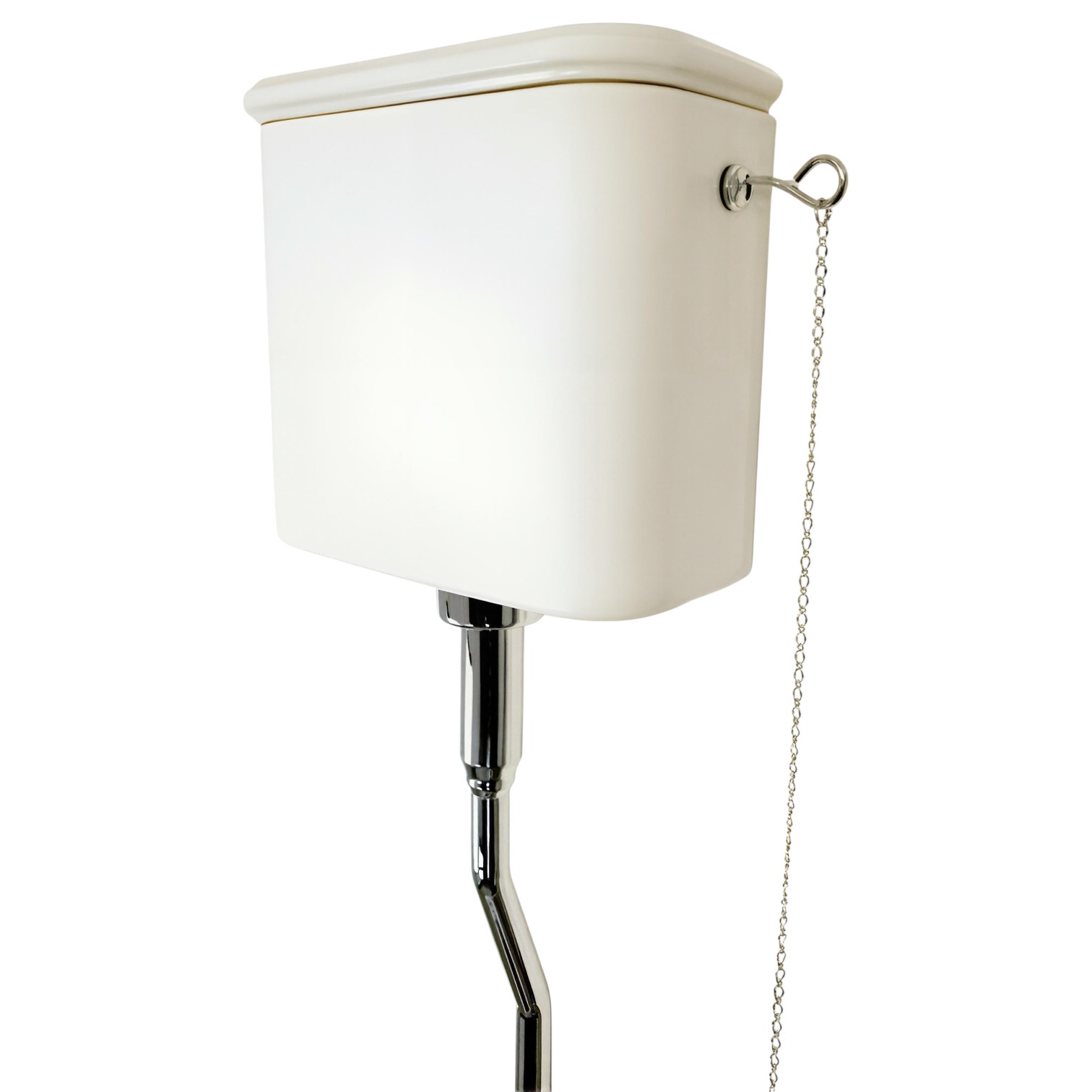 Фото Унитаз Migliore Charme 36376 с высоким бачком, хром глянец, выпуск универсальный