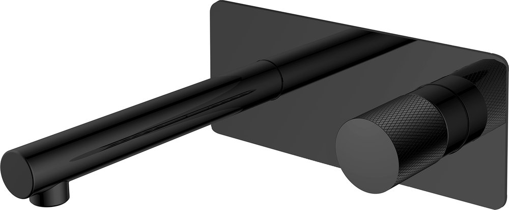Фото Смеситель для раковины Boheme Stick 125-BB.2 черный матовый