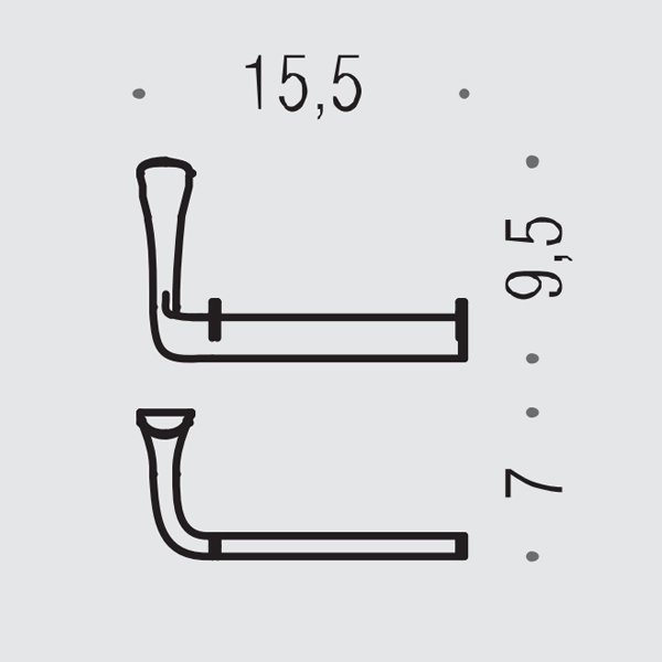 Фото Держатель туалетной бумаги Colombo Land B2808.CR хром глянец