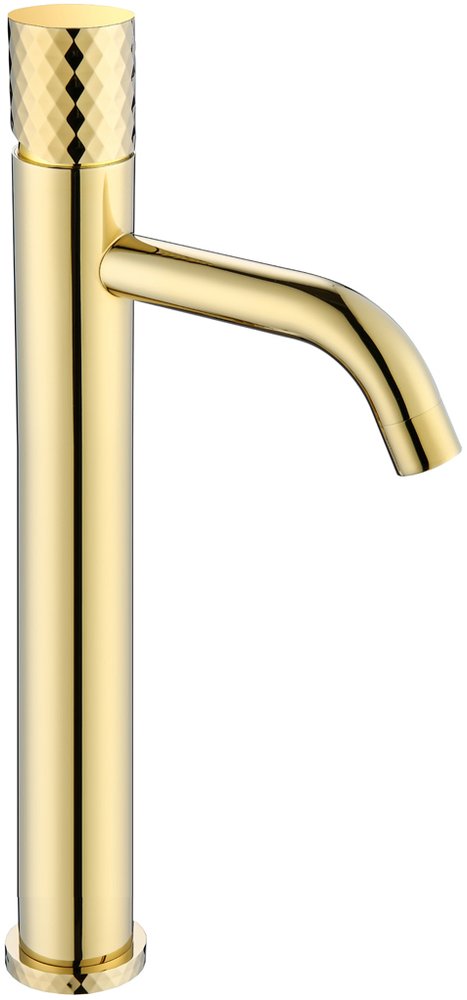 Фото Смеситель для раковины Boheme Stick 122-GG золото