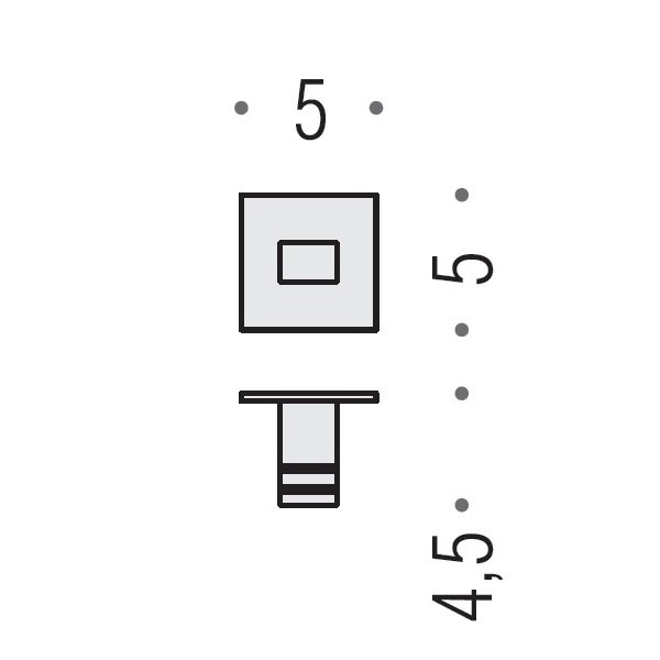 Фото Крючок Colombo Forever BLC67.CR хром глянец