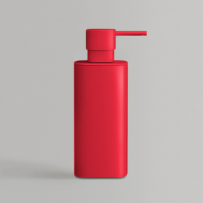 Фото Дозатор Colombo Mood B93410C07 настольный Strawberry Red, красный матовый