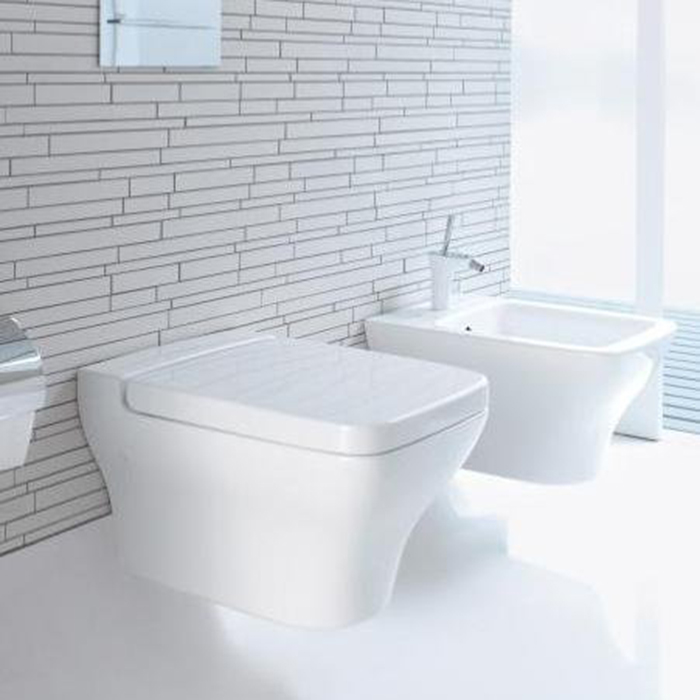 Фото Унитаз подвесной Duravit PuraVida 2219090000, без сиденья, белый глянцевый